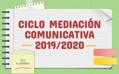 Homenaje CFGS Mediación Comunicativa Curso 2019-2020